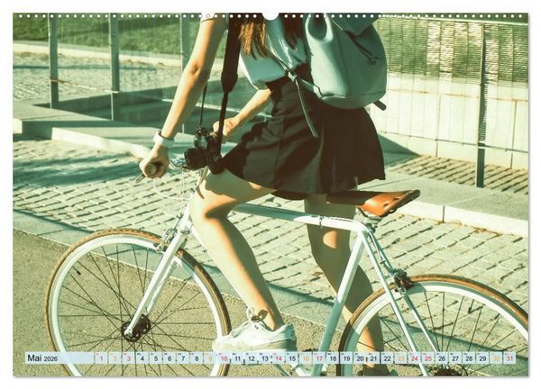 Produktbild: Mein Fahrrad (hochwertiger Premium Wandkalender 2026 DIN A2 quer), Kunstdruck in Hochglanz