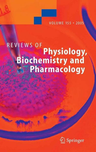 Produktbild: Reviews of Physiology, Biochemistry and Pharmacology 155