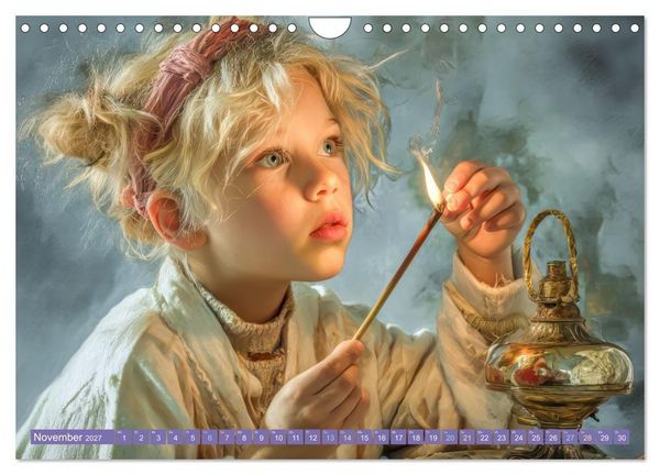 Produktbild: Faszination Licht - Durch Kinderaugen gesehen (Wandkalender 2027 DIN A4 quer), CALVENDO Monatskalender