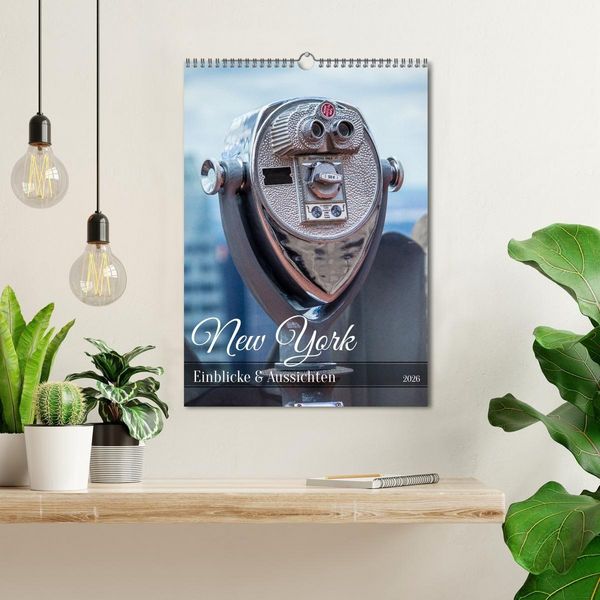 Produktbild: New York - Einblicke & Aussichten (Wandkalender 2026 DIN A3 hoch), CALVENDO Monatskalender