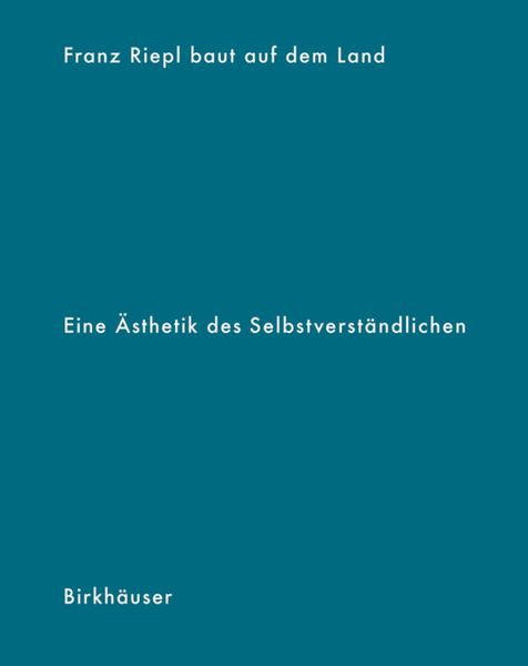 Produktbild: Franz Riepl baut auf dem Land