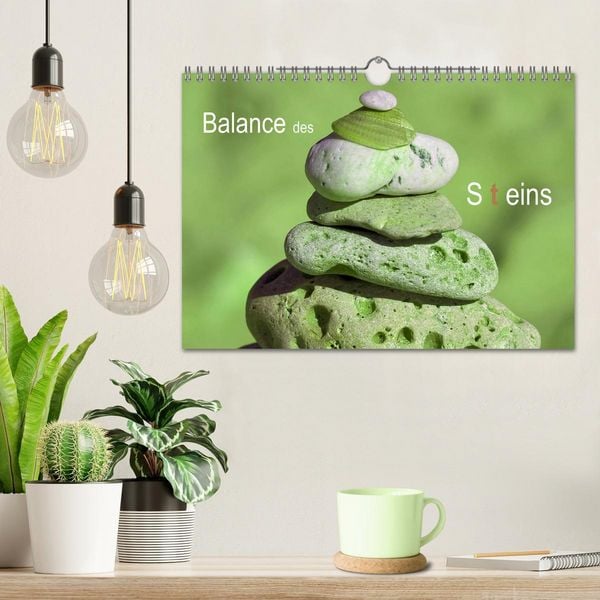 Produktbild: Balance des Steins (Wandkalender 2026 DIN A4 quer), CALVENDO Monatskalender