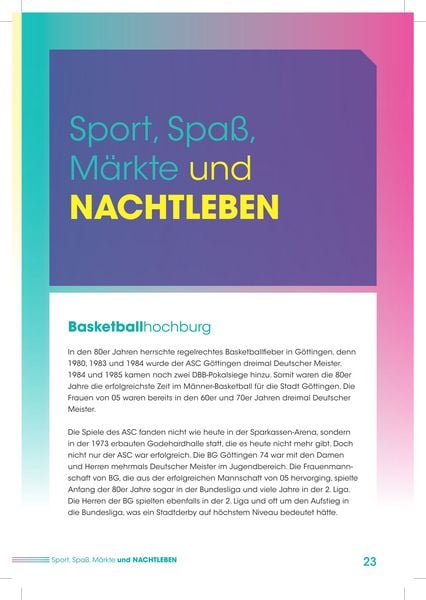 Produktbild: G&ouml;ttingen - Zur&uuml;ck in die 80er