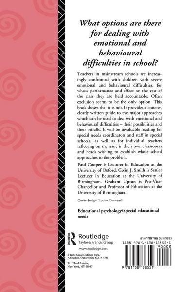 Produktbild: Emotional and Behavioural Difficulties