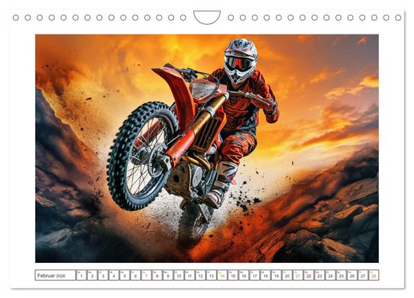 Produktbild: Motorcross Welt (Wandkalender 2026 DIN A4 quer), CALVENDO Monatskalender