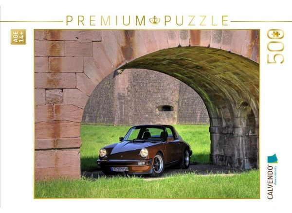 CALVENDO Puzzle Ein Motiv aus dem Kalender Porsche 911SC - zwei starke Typen | 500 Teile Lege-Größe 48 × 36 cm Foto-Puzzle für Erwachsene