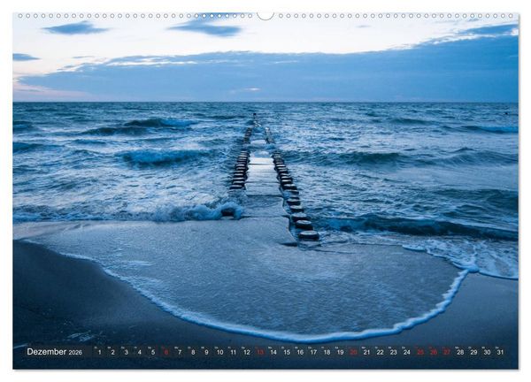 Produktbild: Ahrenshoop - Stimmungsbilder eines K&uuml;nstlerortes (hochwertiger Premium Wandkalender 2026 DIN A2 quer), Kunstdruck in Hochglanz