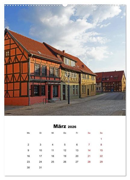 Produktbild: Haldensleben in Sachsen-Anhalt (hochwertiger Premium Wandkalender 2026 DIN A2 hoch), Kunstdruck in Hochglanz