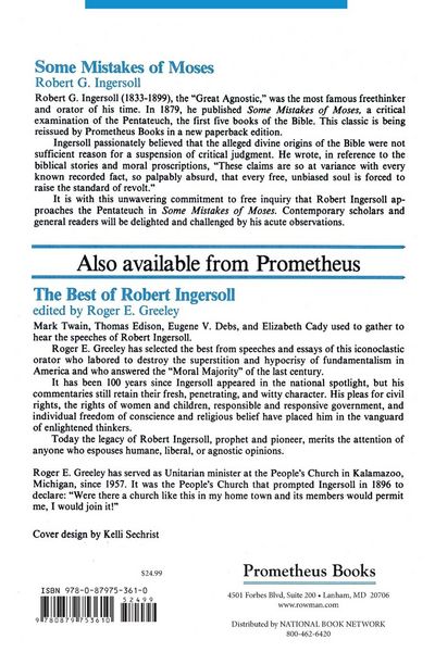 Produktbild: Some Mistakes of Moses