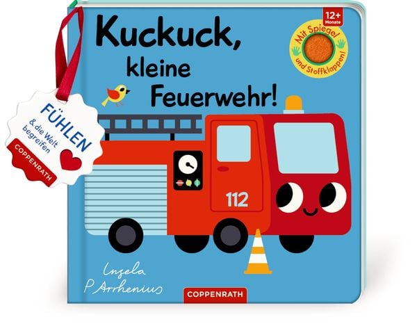 Produktbild: Mein Filz-Fühlbuch: Kuckuck, kleine Feuerwehr!