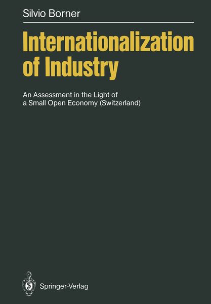 Produktbild: Internationalization of Industry