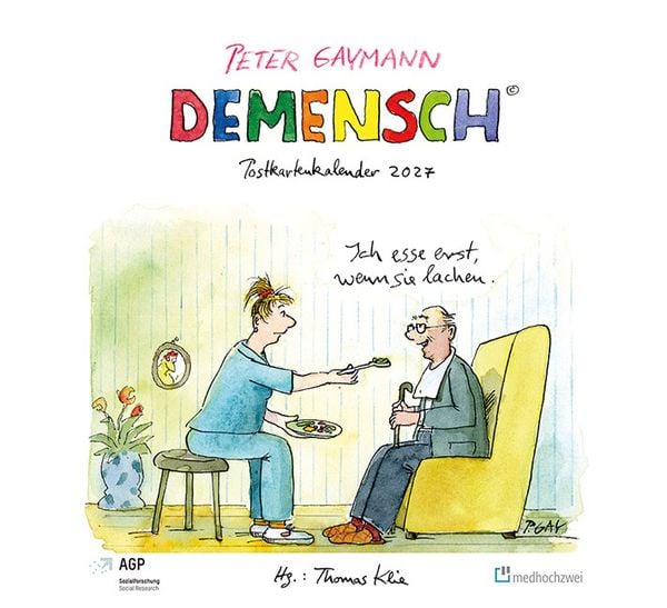 Produktbild: DEMENSCH Postkartenkalender 2027