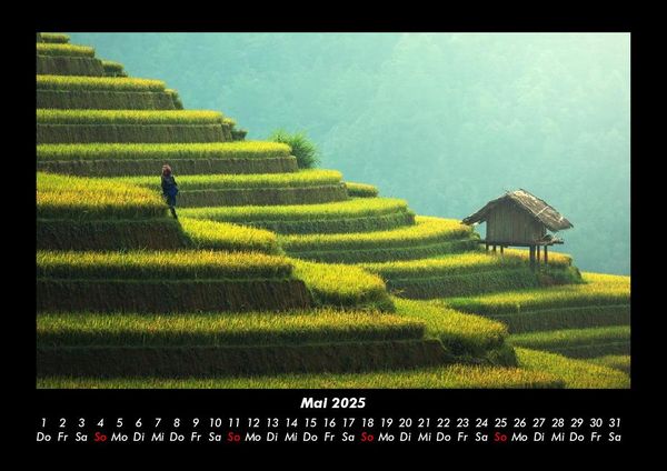 Produktbild: Bali 2025 Fotokalender DIN A3