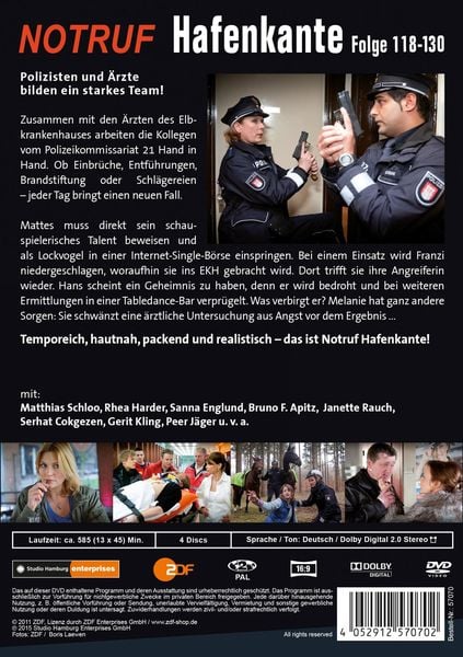 Produktbild: Notruf Hafenkante 10 - Folgen 118-130 [4 DVDs]
