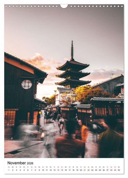 Produktbild: Japan - Moderne trifft auf Tradition. (Wandkalender 2026 DIN A3 hoch), CALVENDO Monatskalender