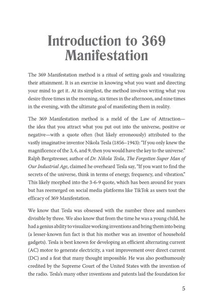 Produktbild: The 369 Manifestation Journal