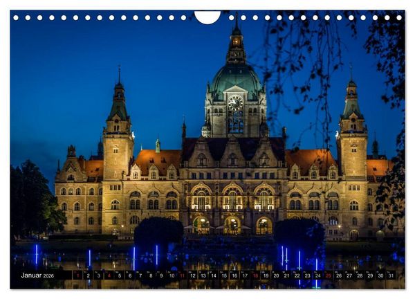 Produktbild: Hannover von seinen sch&ouml;nsten Seiten (Wandkalender 2026 DIN A4 quer), CALVENDO Monatskalender