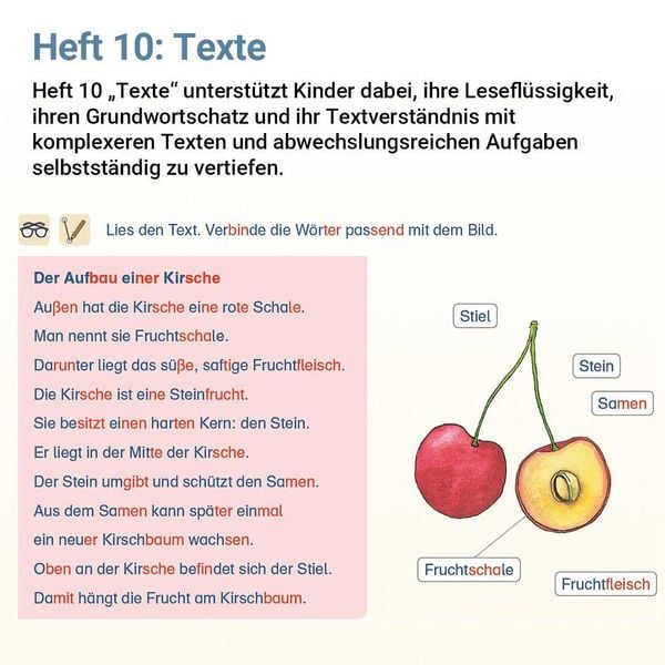 Produktbild: Lesen mit Rico Schnabel, Heft 10: Texte