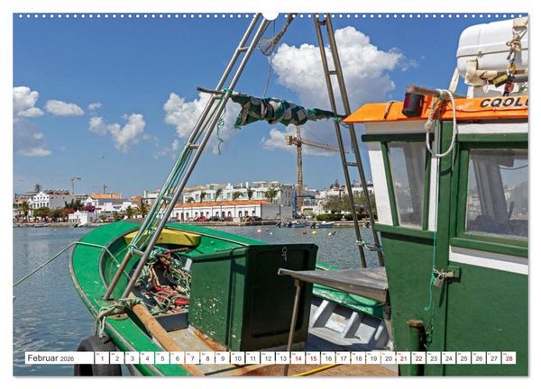 Produktbild: Die Sandalgarve - Der flache K&uuml;stenabschnitt im S&uuml;dosten Portugals (hochwertiger Premium Wandkalender 2026 DIN A2 quer), Kunstdruck in Hochglanz