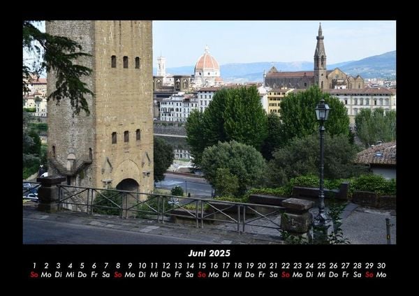 Produktbild: Florenz 2025 Fotokalender DIN A3