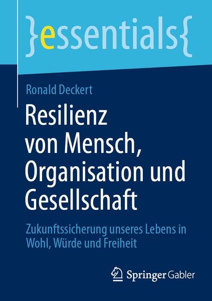 Produktbild: Resilienz von Mensch, Organisation und Gesellschaft