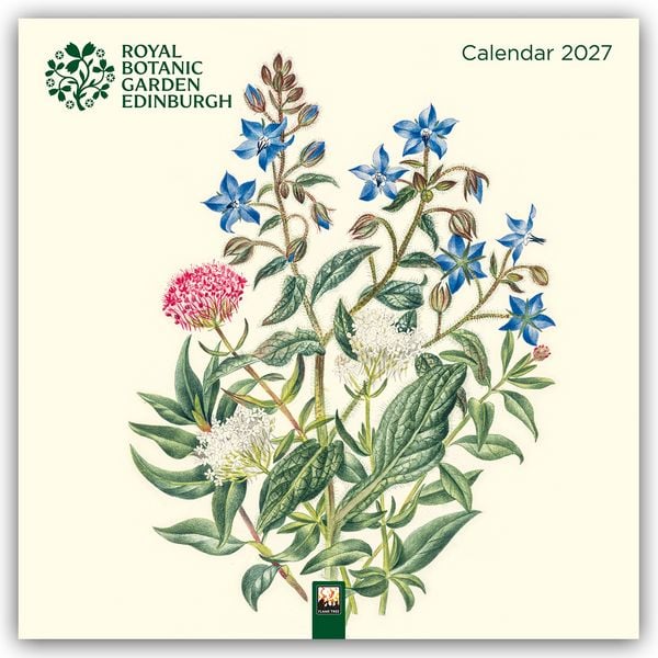 Produktbild: Royal Botanic Garden Edinburgh &ndash; Pflanzen 2027 &ndash; Original Flame Tree Publishing-Kalender [Kalender]