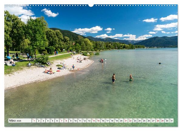 Produktbild: Bayerns sch&ouml;nste Seen (Wandkalender 2026 DIN A2 quer), CALVENDO Monatskalender