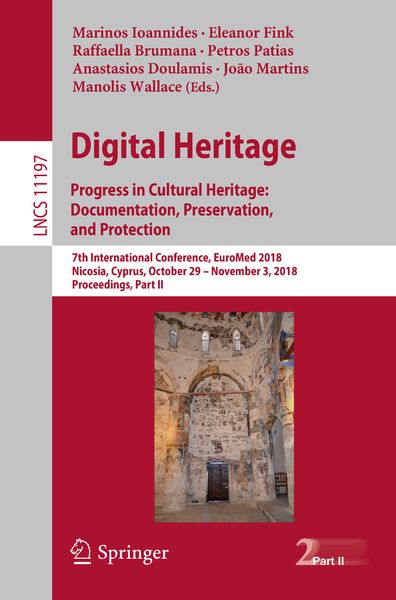 Produktbild: Digital Heritage. Progress in Cultural Heritage: Documentation, Preservation, and Protection