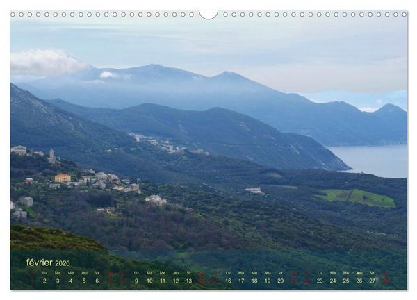 Produktbild: Les balades au Cap Corse (Calendrier mural 2026 DIN A3 vertical), CALVENDO calendrier mensuel