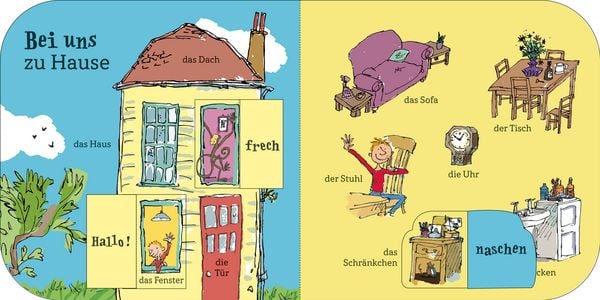 Produktbild: Roald Dahl &ndash; 100 erste W&ouml;rter