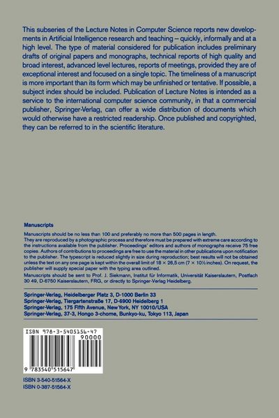 Produktbild: Logic Programming '88