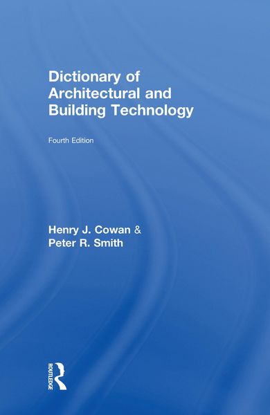 Produktbild: Dictionary of Architectural and Building Technology