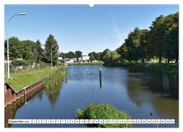 Produktbild: Parchim - Idyllische Kleinstadt an der Elde (Wandkalender 2026 DIN A2 quer), CALVENDO Monatskalender