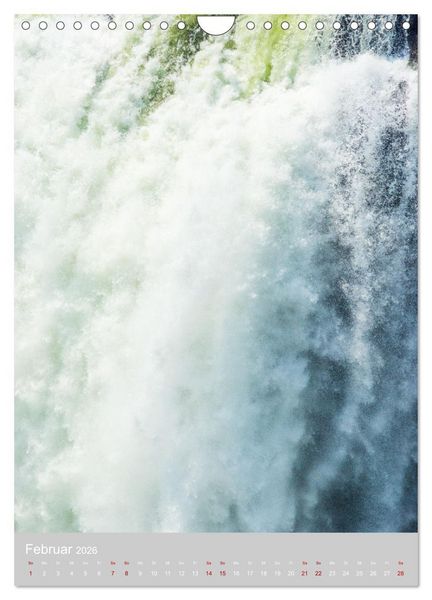 Produktbild: Gigantische Victoria Falls (Wandkalender 2026 DIN A4 hoch), CALVENDO Monatskalender