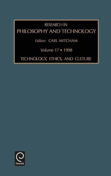 Produktbild: Research in philosophy and technology