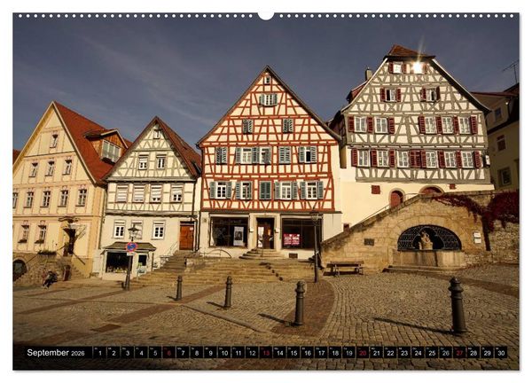 Produktbild: Baden-W&uuml;rttemberg (Wandkalender 2026 DIN A2 quer), CALVENDO Monatskalender