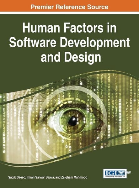 Produktbild: Human Factors in Software Development and Design