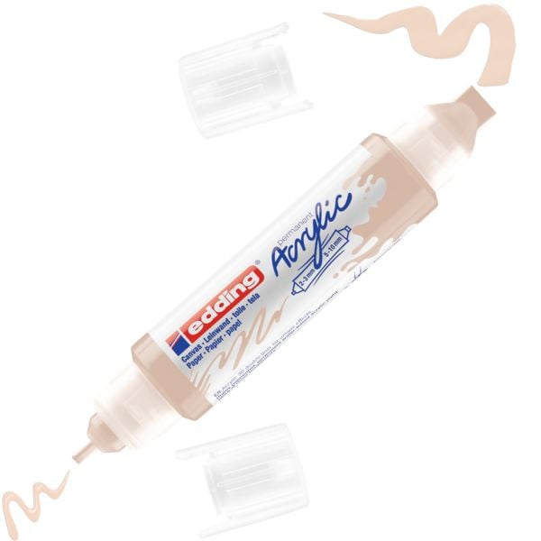 Produktbild: edding Acryl Double Liner 5400 warmbeige 2-3mm/5-10mm