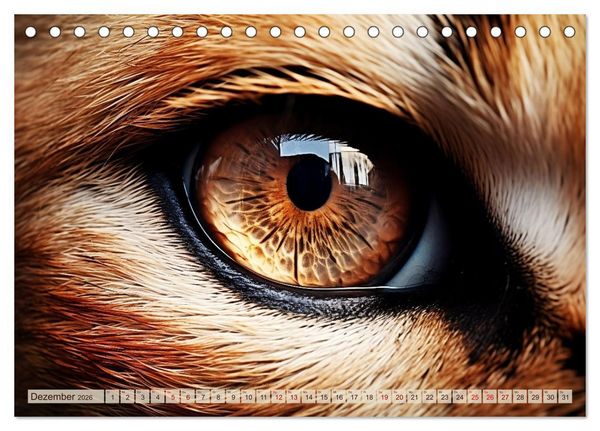 Produktbild: Schau mir ins Auge (Tischkalender 2026 DIN A5 quer), CALVENDO Monatskalender