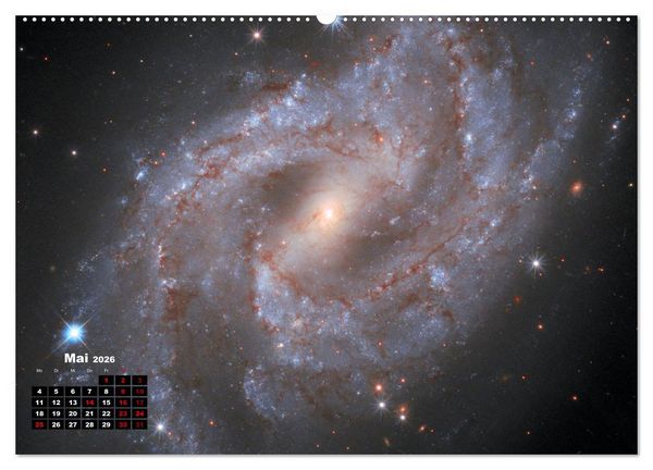 Produktbild: Hubble - 35 Jahre atemberaubende Aufnahmen (hochwertiger Premium Wandkalender 2026 DIN A2 quer), Kunstdruck in Hochglanz