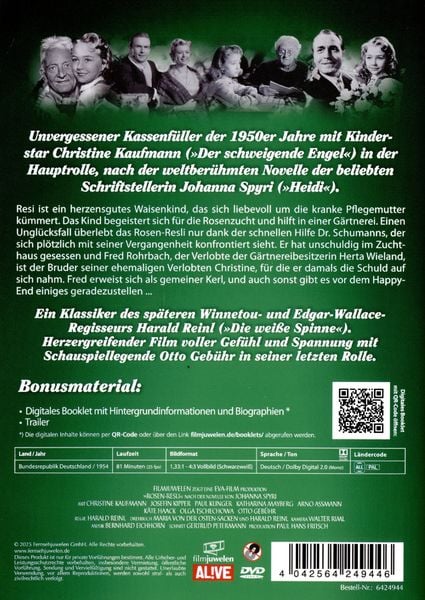 Produktbild: Rosen-Resli (Neuauflage) (Filmjuwelen)