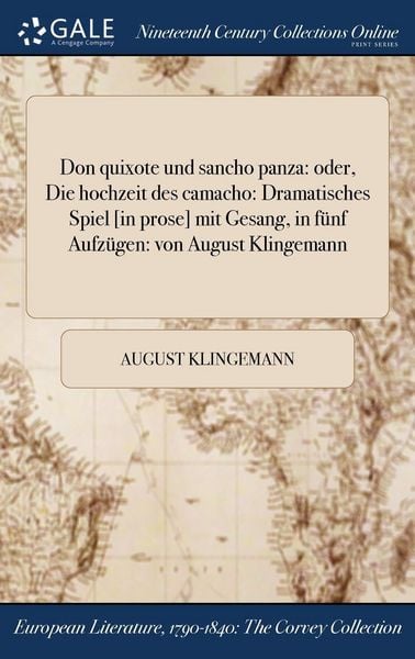 Don quixote und sancho panza, Gebundene Ausgabe von August Klingemann, Creative Media Partners, LLC, 9781375249799
