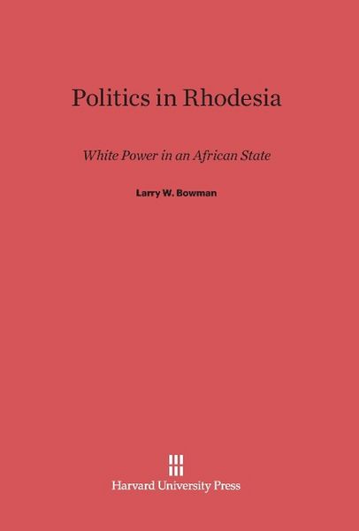 Produktbild: Politics in Rhodesia
