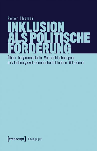 Produktbild: Inklusion als politische Forderung