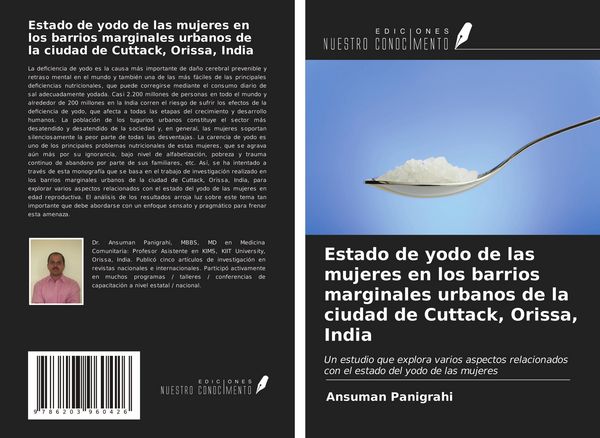 Produktbild: Estado de yodo de las mujeres en los barrios marginales urbanos de la ciudad de Cuttack, Orissa, India