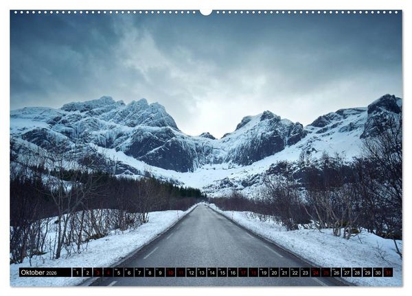 Produktbild: Lofoten Inselzauber (hochwertiger Premium Wandkalender 2026 DIN A2 quer), Kunstdruck in Hochglanz