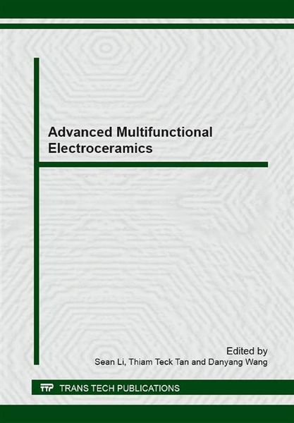 Produktbild: Advanced Multifunctional Electroceramics