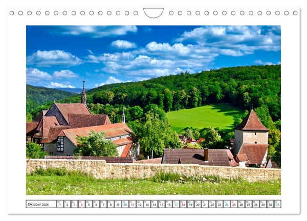 Produktbild: B&ouml;blingen und Sch&ouml;nbuch (Wandkalender 2026 DIN A4 quer), CALVENDO Monatskalender