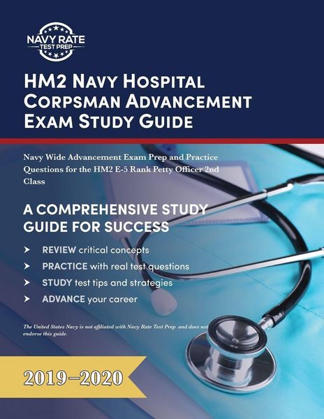 Produktbild: HM2 Navy Hospital Corpsman Advancement Exam Study Guide