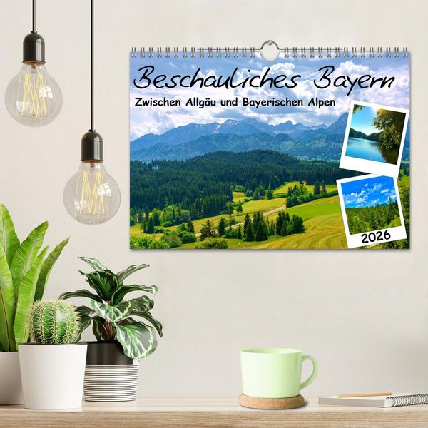 Produktbild: Beschauliches Bayern (Wandkalender 2026 DIN A4 quer), CALVENDO Monatskalender